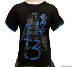 T-shirt jongens Zwart