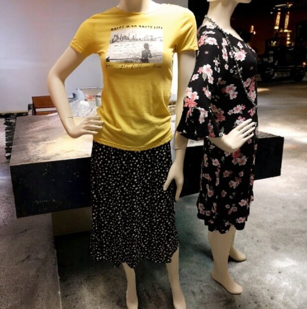  Rok Dames Zwart, maat 38