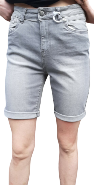 Brams Paris Bermuda Jeans Gonny Grijs