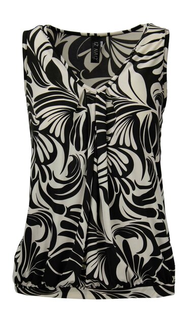 IZ NAIZ Hemd Beige / zwart