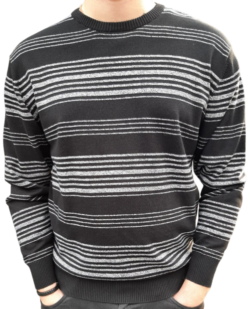 Blue Seven Pullover Heren Zwart