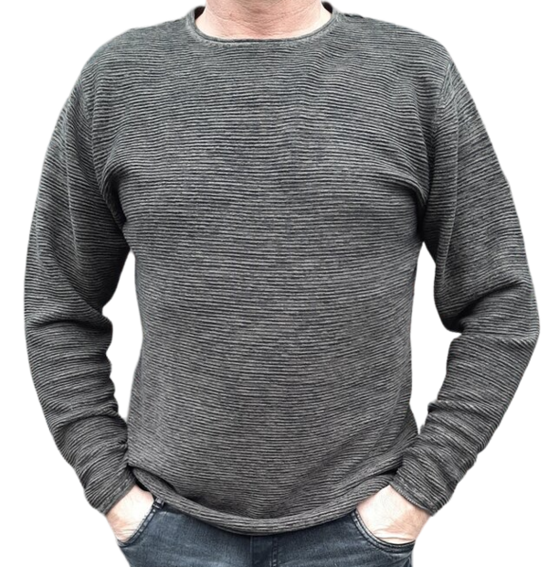 BLUE SEVEN Heren Pullover Groen