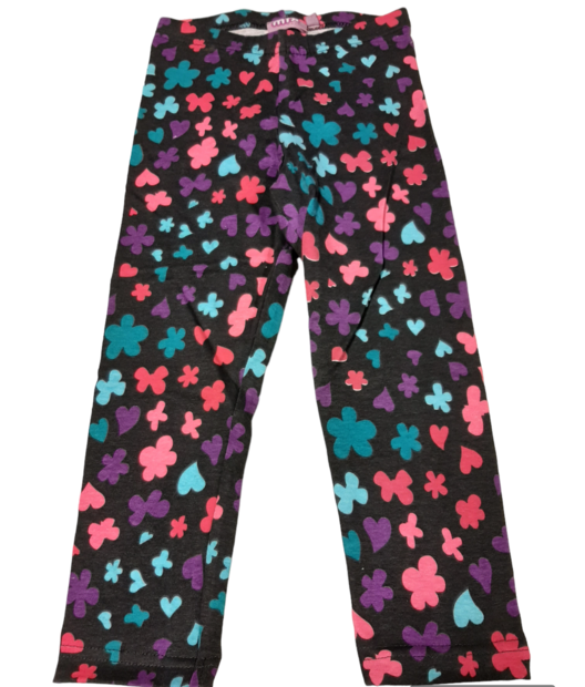 Legging Zwart met Print, maat 98