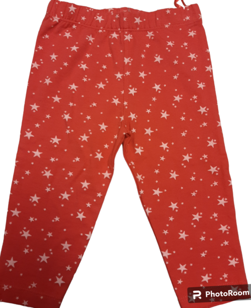 BLUE SEVEN Legging Rood, maat 74