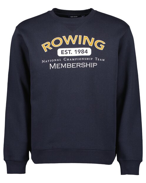 BLUE SEVEN Sweater Heren Donkerblauw