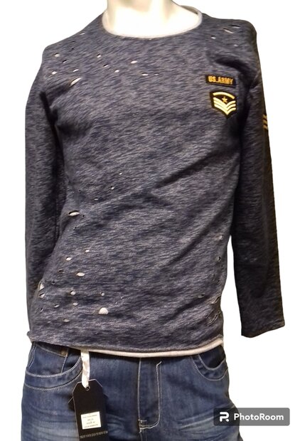 Shirt Heren Donkerblauw