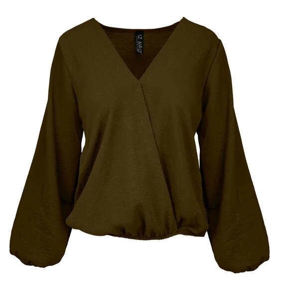 IZ NAIZ SHIRT Dames Camel