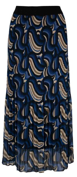 Lange IZ NAIZ Rok Blauw, ONE SIZE