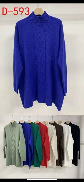 Trui Dames ZWART, ONE SIZE