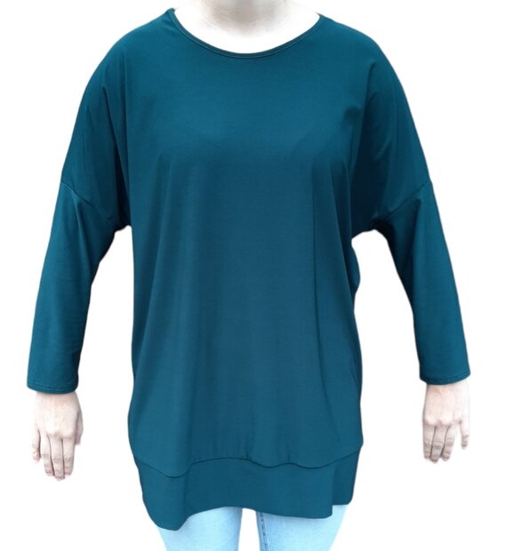 Shirt Dames Petrol, ONE SIZE