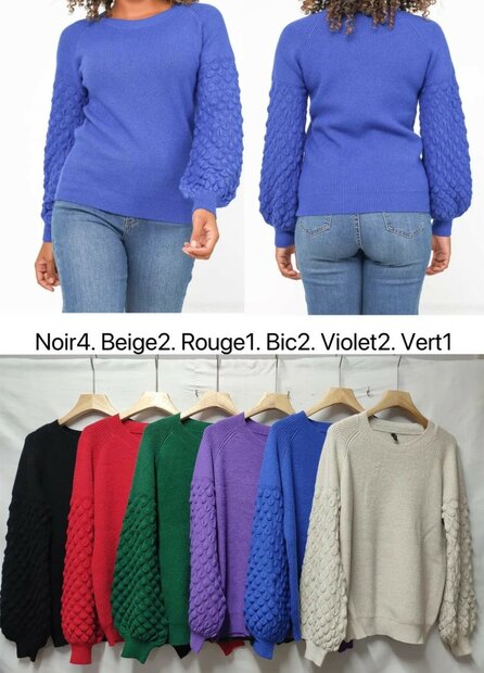 Trui Dames ZWART, ONE SIZE