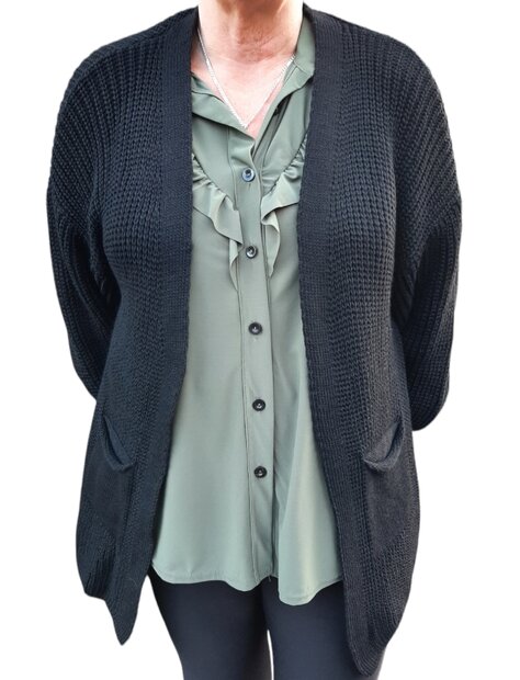 Vest Zwart, ONE SIZE