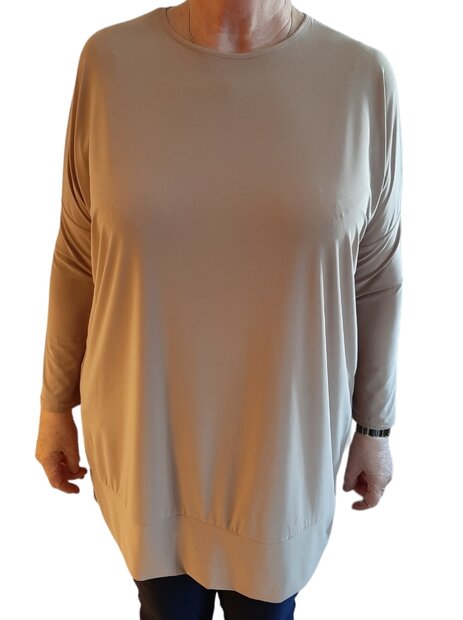 Shirt Dames BEIGE, ONE SIZE