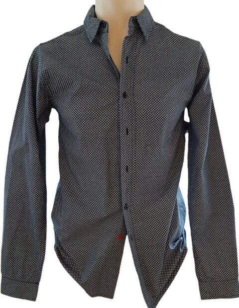 Blouse Heren Donkerblauw, maat S of 164/170