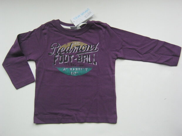 BLUE SEVEN shirt Paars, maat 98