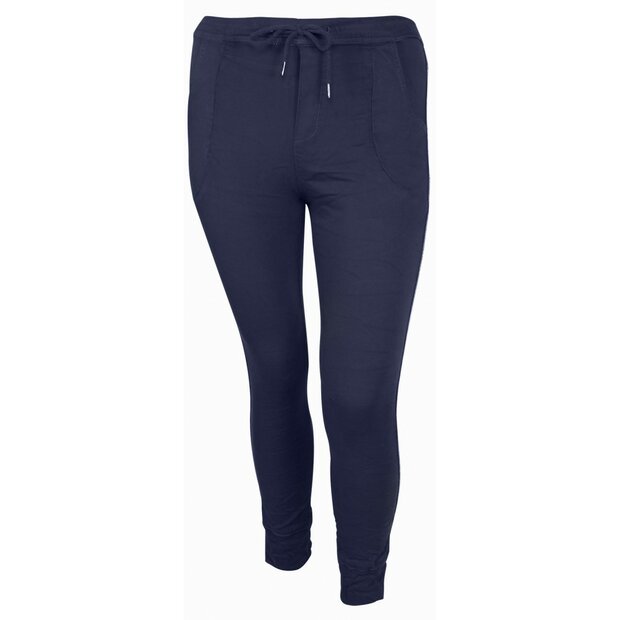 Broek Place du Jour Dames Donkerblauw