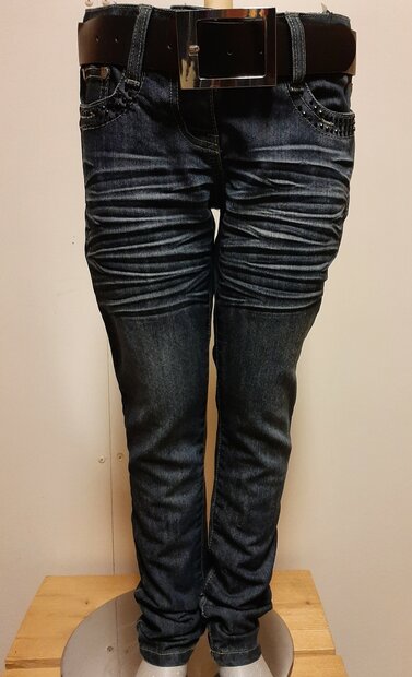 MILLIONX jeans Blauw, maat 128