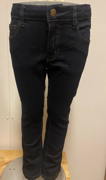 MIX jeans donkerblauw, maat 116