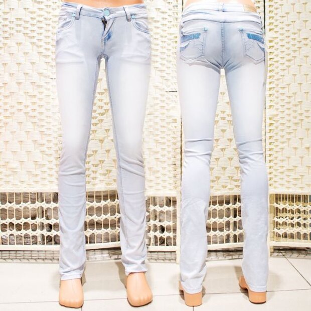 Jeans Dames Lichtblauw