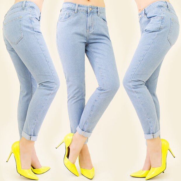 GOODIES Jeans / Vriendschapsbroek blauw