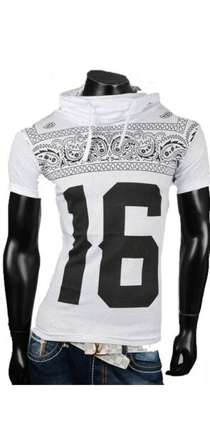 Tshirt Heren Wit, maat XL