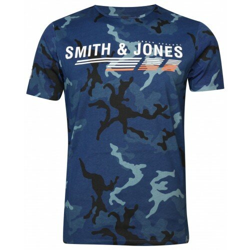 Army Tshirt Blauw, maat M of XL