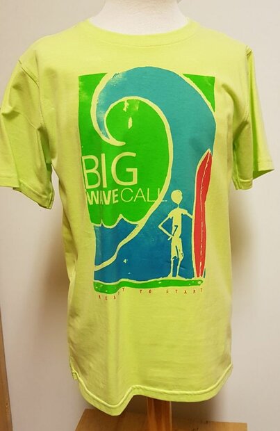 Tshirt Jongens Lime, maat 152