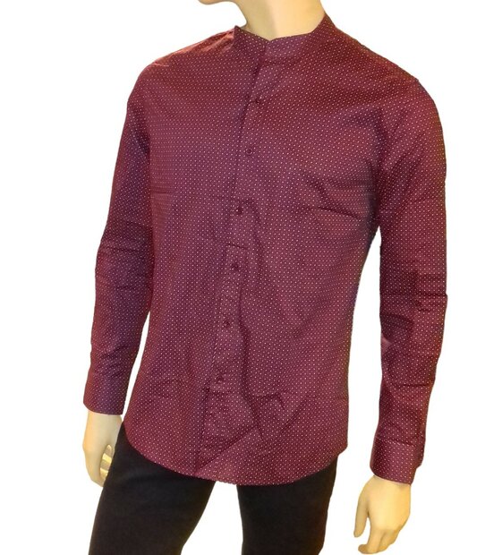 Blouse Donkerrood, maat S of L