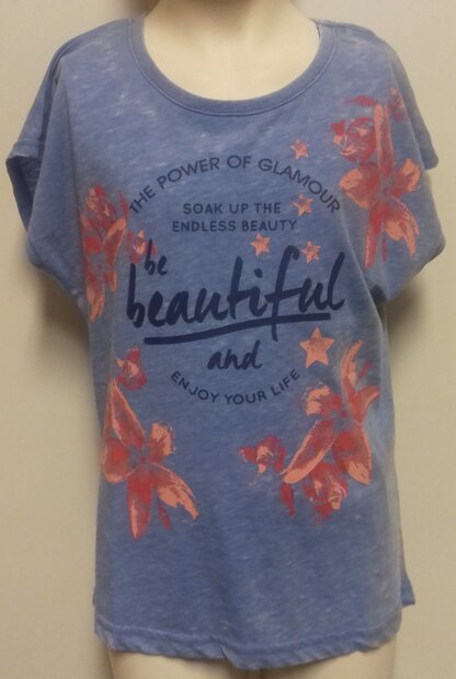 Blue Seven T-Shirt Blauw, maat 140