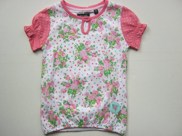 BLUE SEVEN Tshirt Wit, maat 98