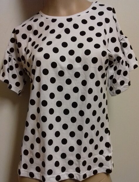 BLUE SEVEN TShirt Wit Stippen