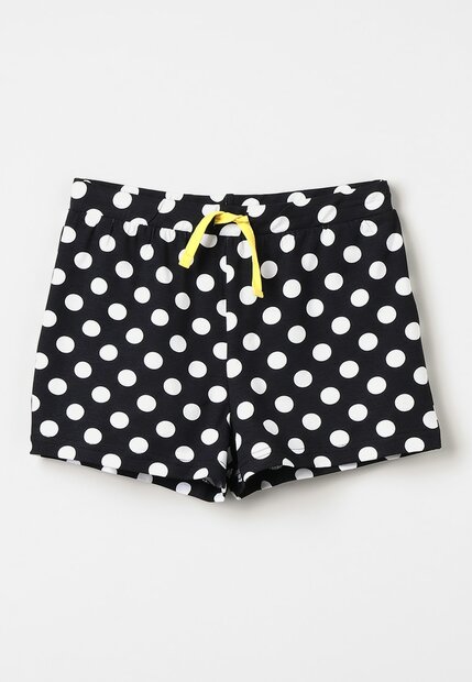 BLUE SEVEN Short Zwart, met stippen