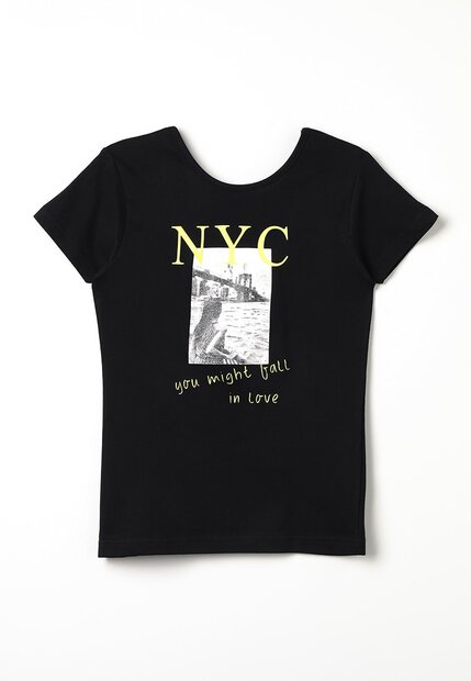 BLUE SEVEN Tshirt Zwart