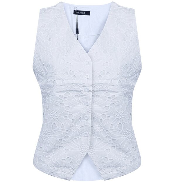 Gilet Dames Wit