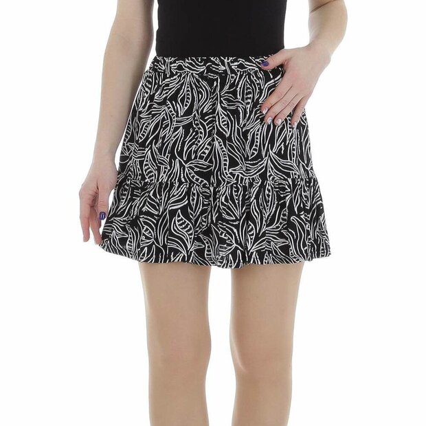 Rokje Dames Zwart / Wit