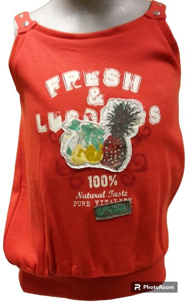 Blue Seven Hemd Meisjes Rood