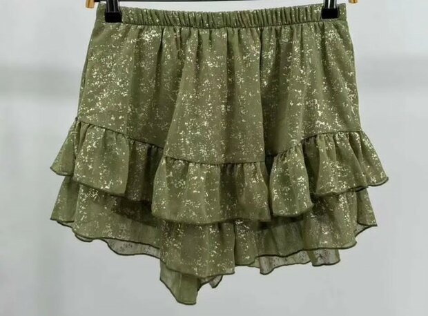 Rokje Dames Legergroen