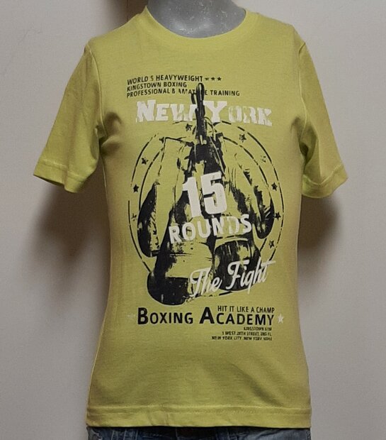 BLUE SEVEN Tshirt Geel, maat 98