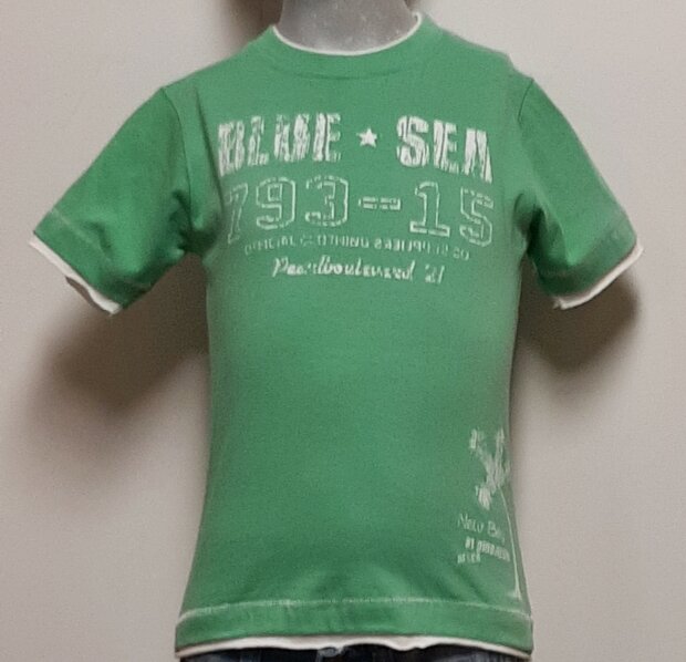 BLUE SEVEN Tshirt Groen, maat 98