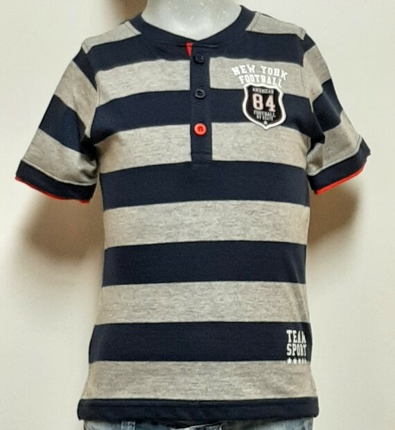 BLUE SEVEN Polo Tshirt Grijs maat 98