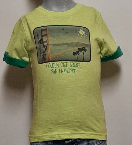 BLUE SEVEN Tshirt Lime, maat 98