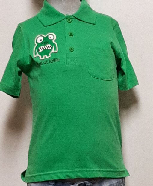BLUE SEVEN Polo Tshirt Groen, maat 98