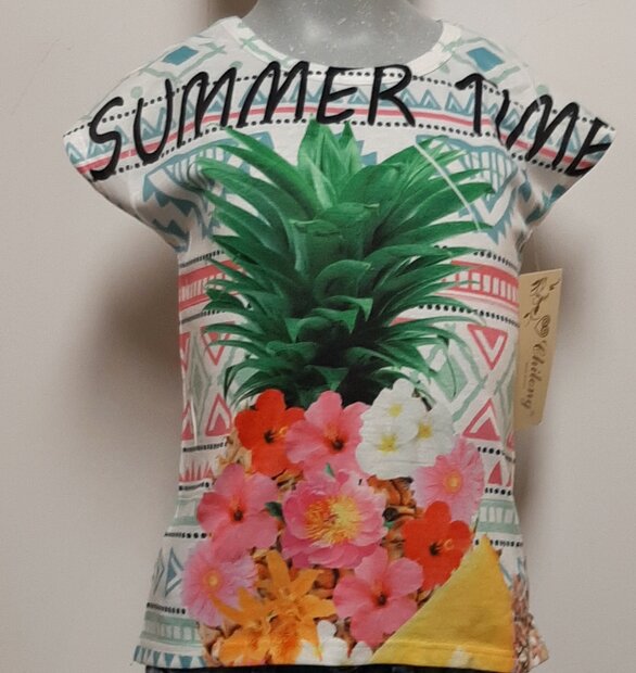 Tshirt Meisjes, maat 98/104