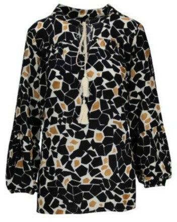 Blouse IZ NAIZ Zwart