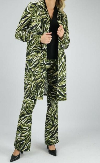 IZ NAIZ Colbert / Blouse Groen