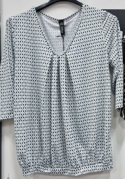 IZ NAIZ Shirt Dames Lichtblauw