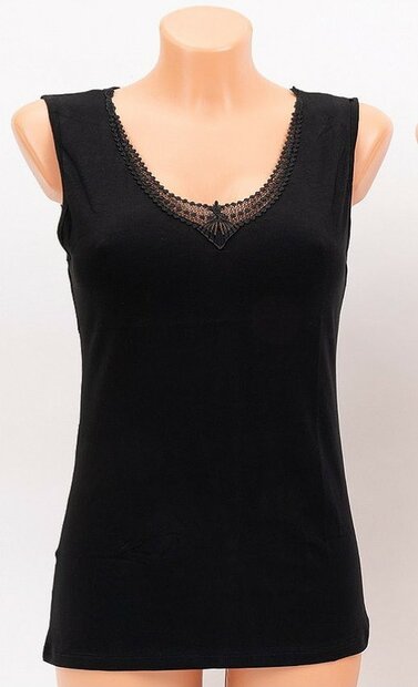 Hemd / Top dames Zwart