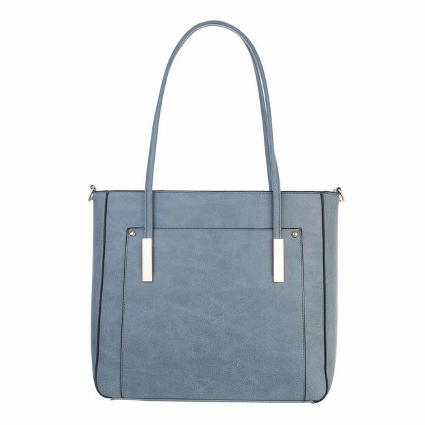 Schoudertas Jeans Blauw