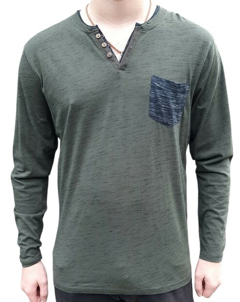 Shirt Heren Donkergroen