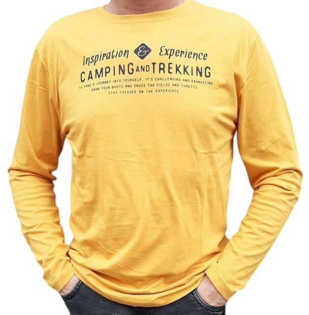 BLUE SEVEN Heren Shirt Oker